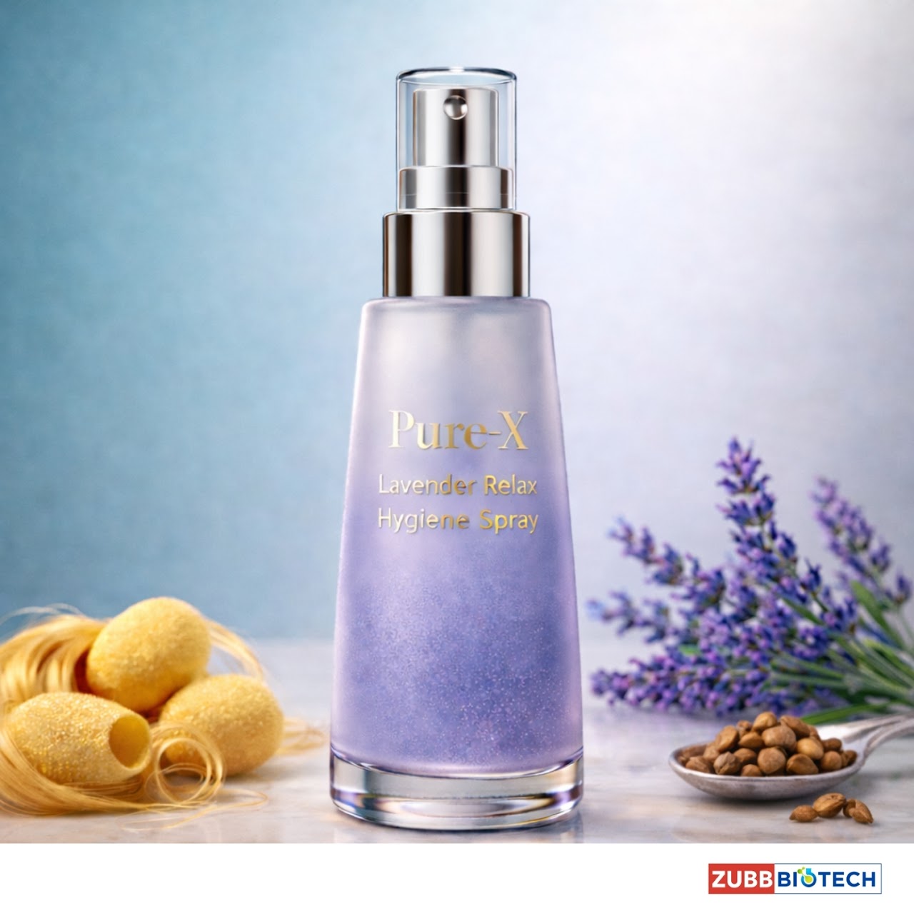 1A4gRKqZ5RsFAI3lst90gyGHEpZjZEkfk=w1280 Pure-X Lavender Relax Hygiene Spray - Image 1