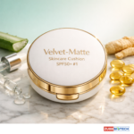 Velvet-Matte Skincare Cushion SPF50+ #1