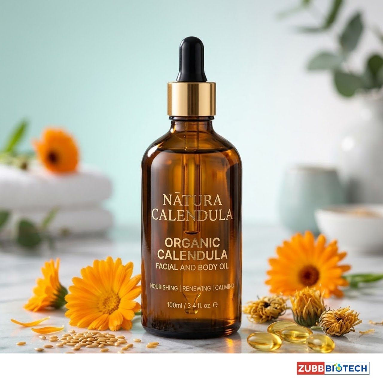 1mSz0Z9hKn6KfU6M-BQ7wctk5JNkk_-9C=w1280 Organic Calendula Facial And Body Oil - Image 1