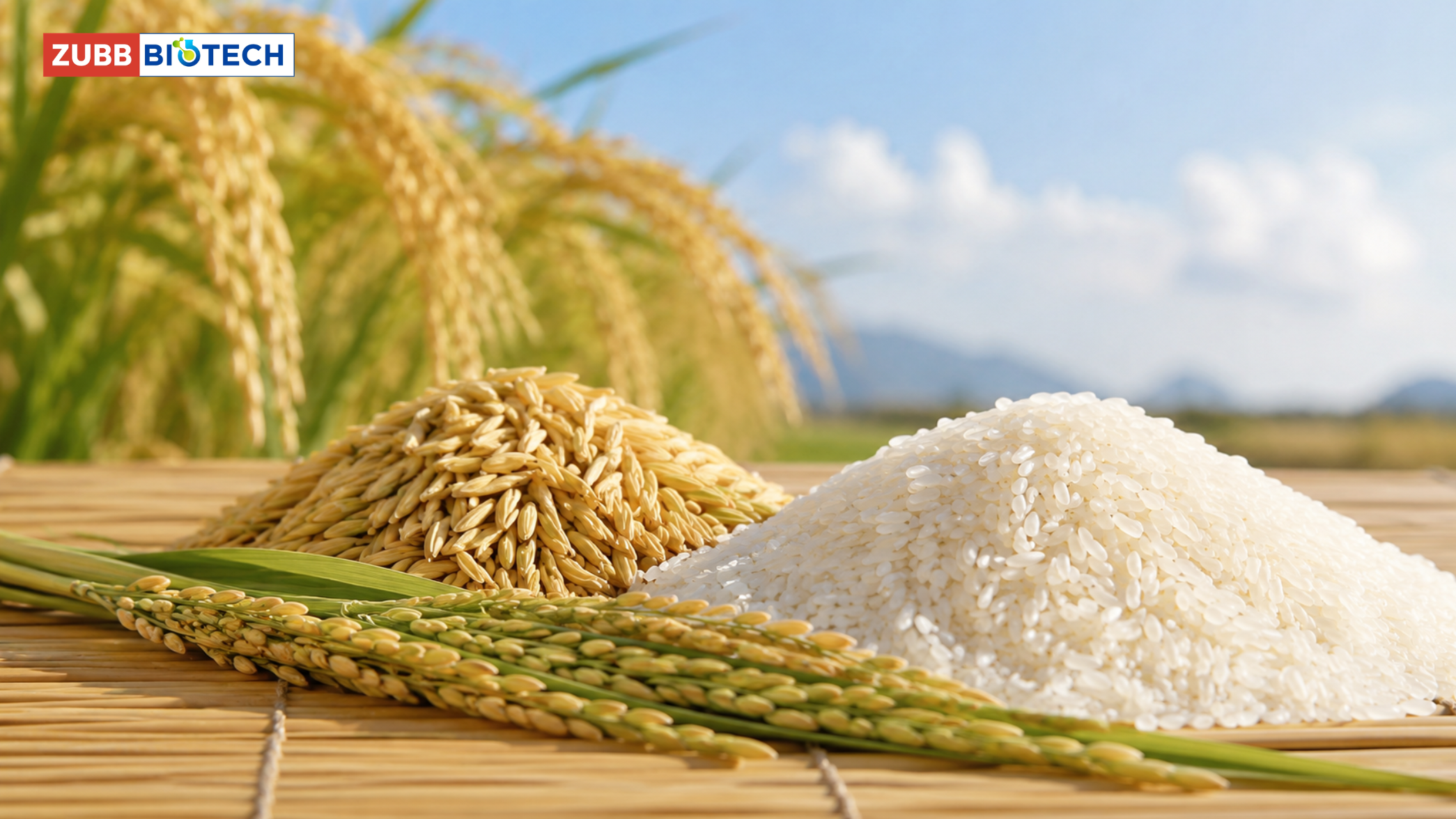 โปรตีนข้าวไทย (Rice Protein): 5 เหตุผลที่กลายเป็นสารหลักของผลิตภัณฑ์ดูแลเส้นผมและสกินแคร์พรีเมียมระดับโลก สารสกัด, โรงงานผลิตเครื่องสำอาง, รับผลิตเครื่องสำอาง, OEM เครื่องสำอาง, โปรตีนข้าว, Rice Protein, ข้าวไทย, สารสกัดไทย, Hero Ingredient, ทรัพย์ ไบโอเทค