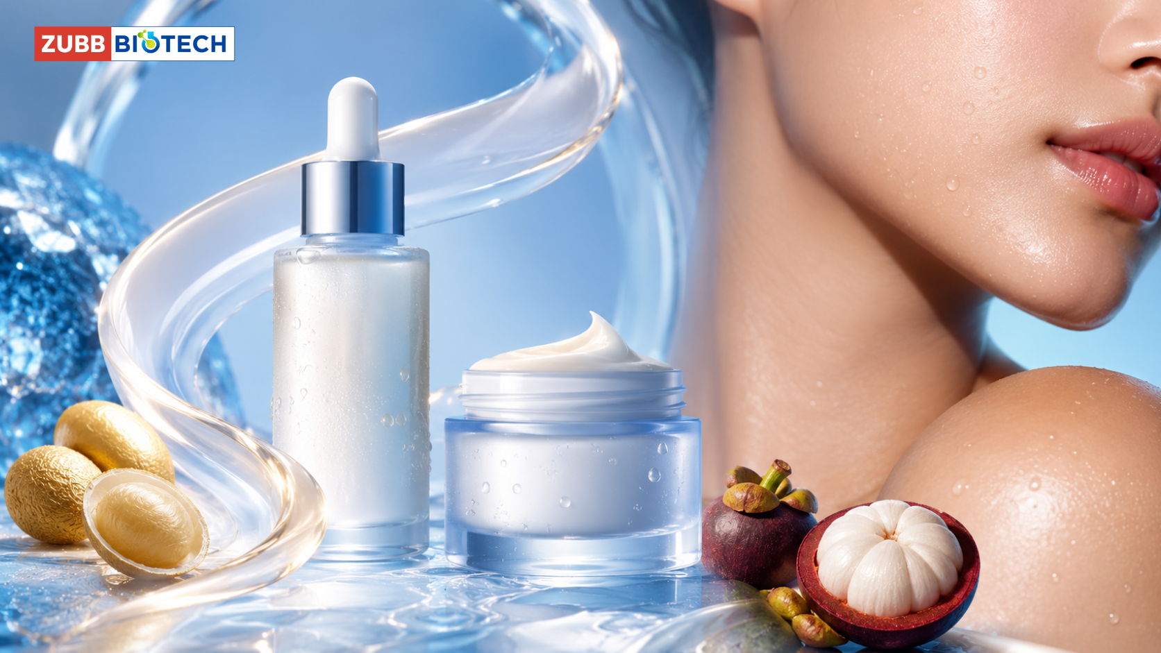 Copy of Untitled (41) 5 สารหลักจากทรัพยากรไทย: อาวุธลับของแบรนด์สกินแคร์ในตลาด Anti-Aging โลก Made in Thailand, สารสกัด, โรงงานผลิตเครื่องสำอาง, รับผลิตเครื่องสำอาง, Anti-Aging, สารต้านริ้วรอย, แบรนด์ Skincare ไทย, Hero Ingredient, สารสกัดไทย, ทรัพย์ ไบโอเทค