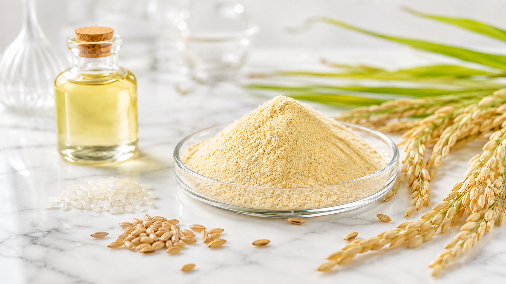 ผงรำข้าวบดละเอียด อุดมแกมมา-โอรีซานอลและวิตามินอี (Rice Bran Powder) ผงรำข้าวบดละเอียด อุดมแกมมา-โอรีซานอลและวิตามินอี (Rice Bran Powder)