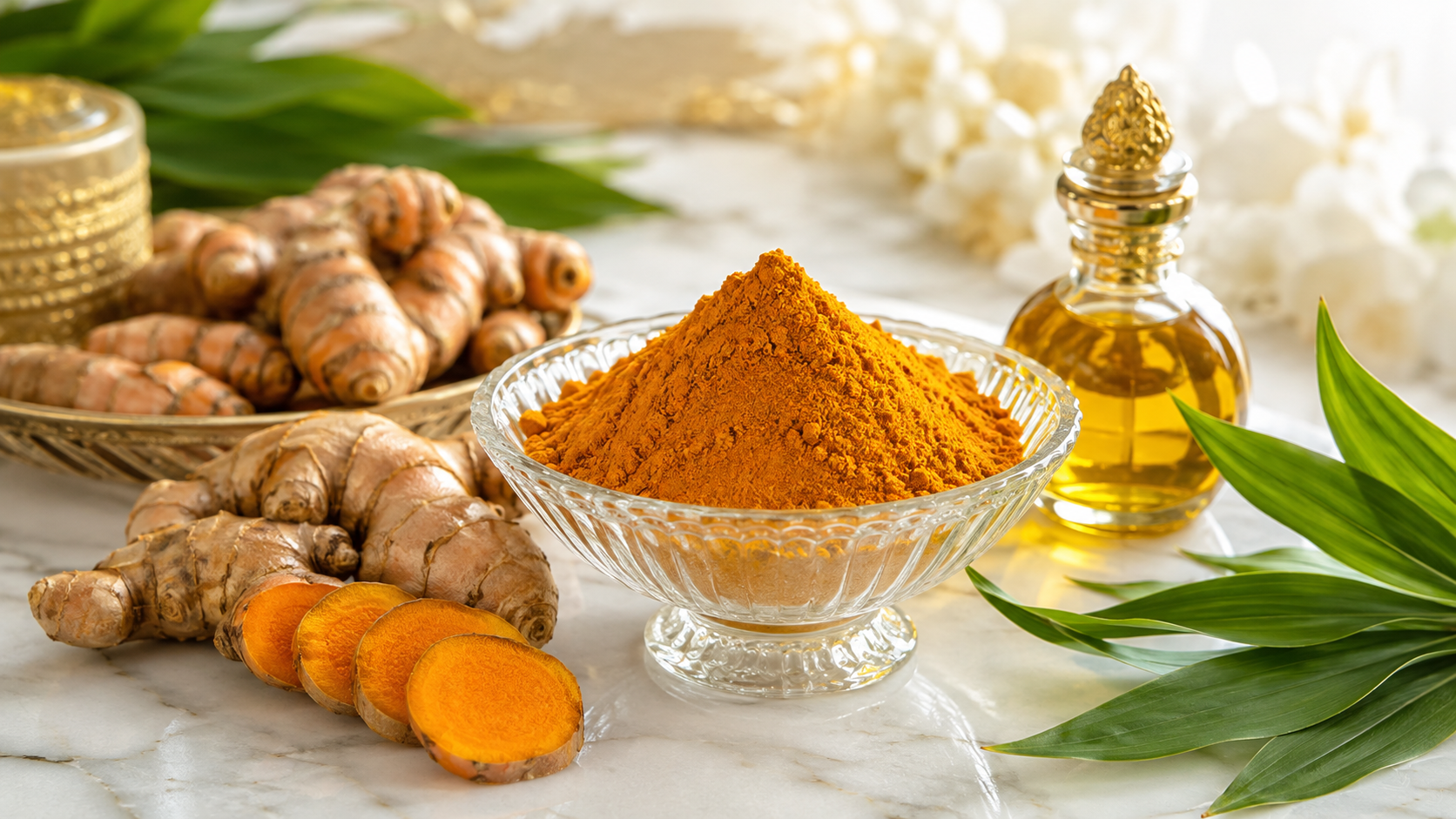 ผงขมิ้นชันแท้ อุดมเคอร์คูมินอยด์ (Turmeric Root Powder / Curcuma longa) ผงขมิ้นชันแท้ อุดมเคอร์คูมินอยด์ (Turmeric Root Powder / Curcuma longa)