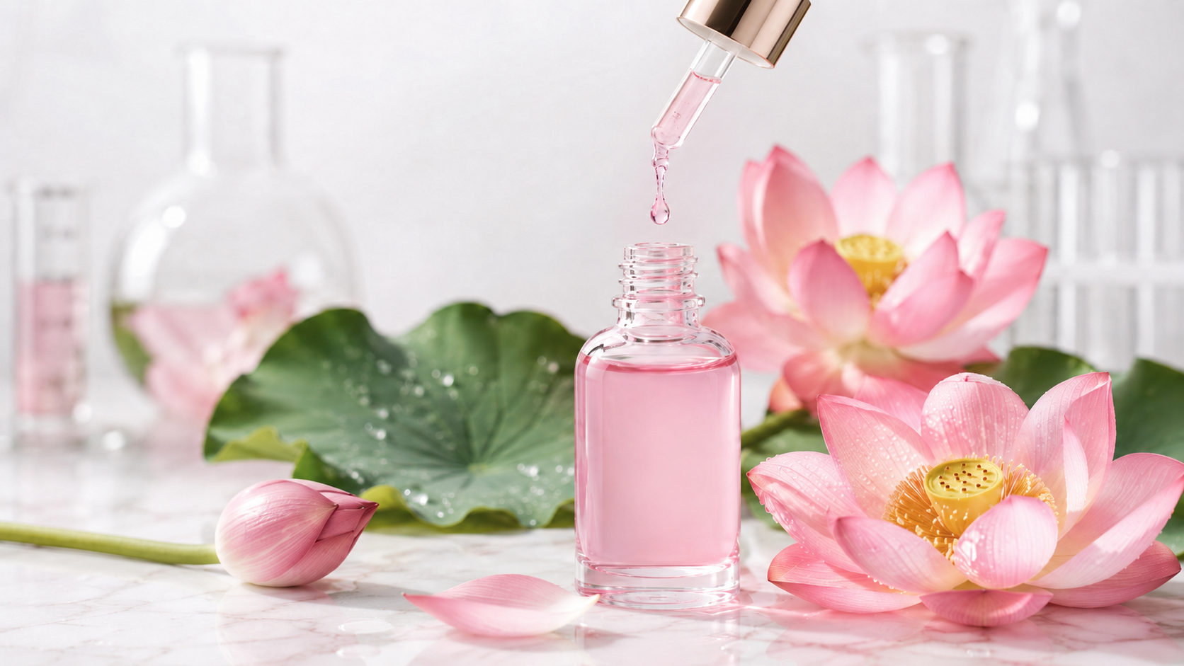 สารสกัดบัวชมพู Pink Lotus Extract สารสกัดบัวชมพู Pink Lotus Extract