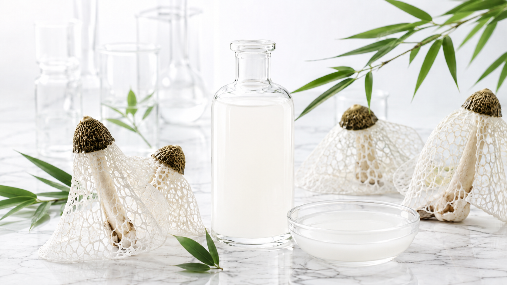 Bamboo Fungus Extracts (Liquid) สารสกัดเห็ดเยื่อไผ่ (ของเหลว) Bamboo Fungus Extracts (Liquid) สารสกัดเห็ดเยื่อไผ่ (ของเหลว)