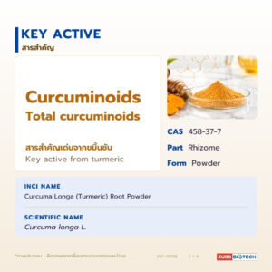 แป้งขมิ้นแท้ วัตถุดิบขมิ้นชันอเนกประสงค์ (Turmeric Flour / Curcuma longa)