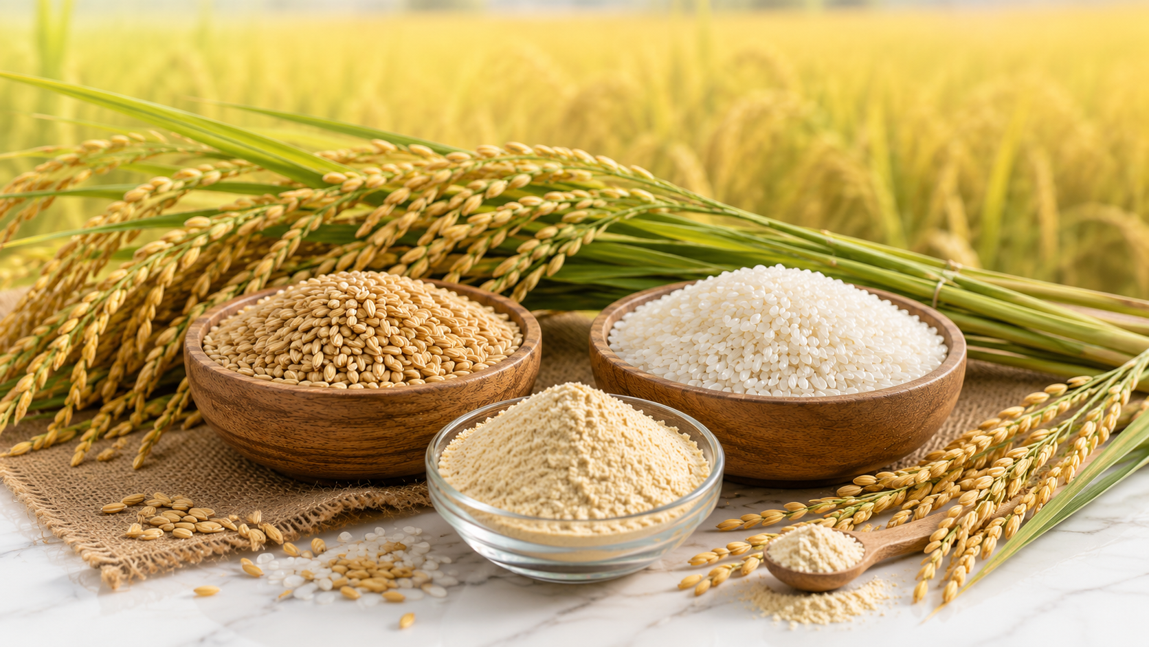 ผงรำข้าวบดละเอียด อุดมแกมมา-โอรีซานอลและวิตามินอี (Rice Bran Powder) ผงรำข้าวบดละเอียด อุดมแกมมา-โอรีซานอลและวิตามินอี (Rice Bran Powder)