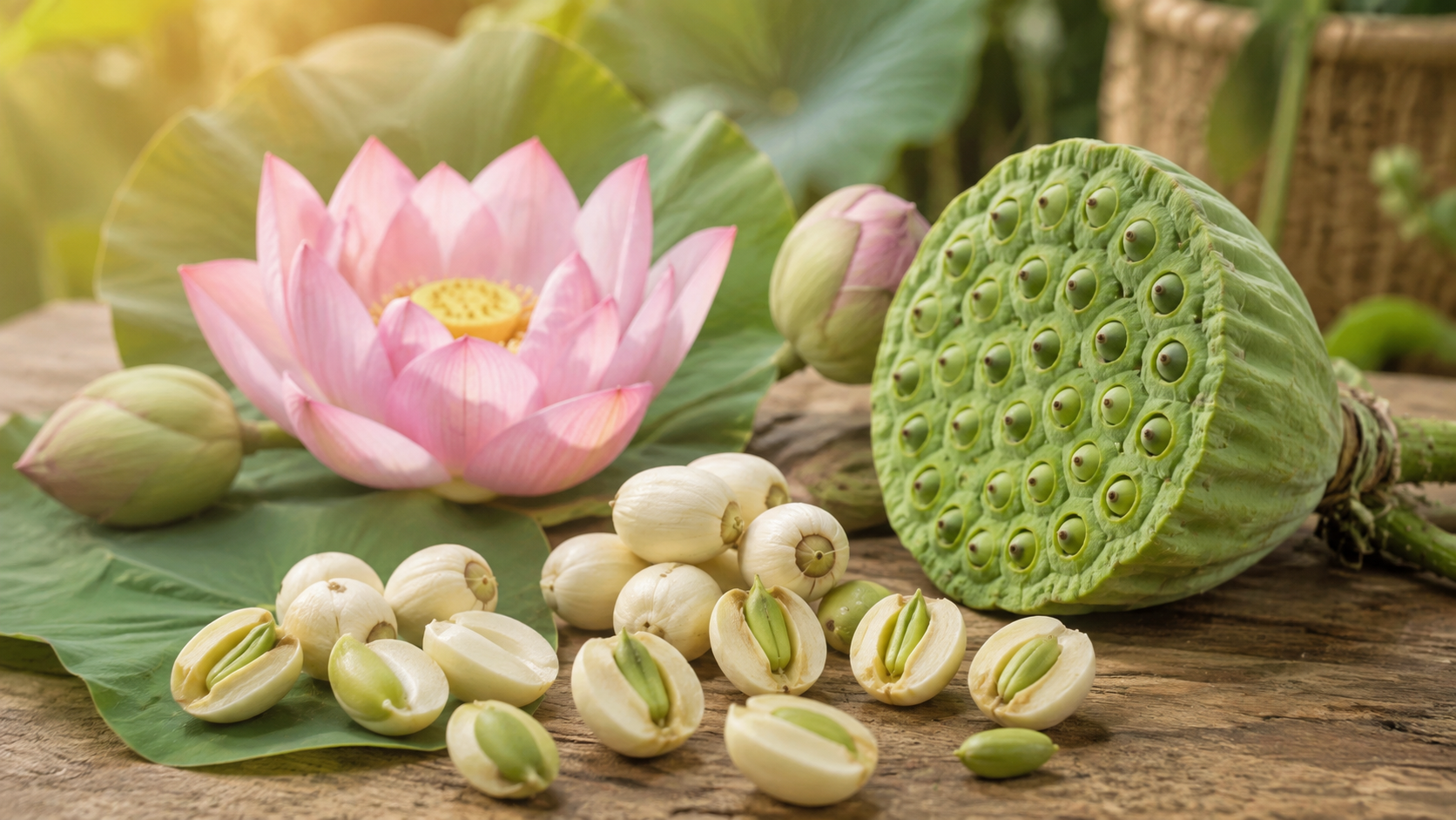 ดีบัวอบแห้ง เครื่องยาไทยรสขม อุดมอัลคาลอยด์ (Lotus Plumule / Nelumbo nucifera Embryo) ดีบัวอบแห้ง เครื่องยาไทยรสขม อุดมอัลคาลอยด์ (Lotus Plumule / Nelumbo nucifera Embryo)