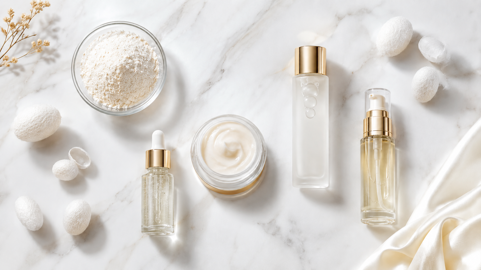 ผงสารสกัดรังไหม อุดมโปรตีนเซริซินและกรดอะมิโนจากไหม (Silk Cocoon Extract) ผงสารสกัดรังไหม อุดมโปรตีนเซริซินและกรดอะมิโนจากไหม (Silk Cocoon Extract)