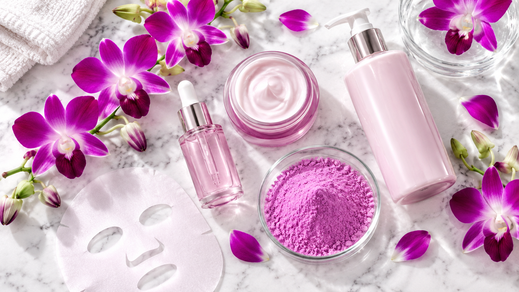 DENDROLUME สารสกัดดอกกล้วยไม้ชนิดผง อุดมพอลิแซ็กคาไรด์และแอนโทไซยานิน (Dendrobium Flower Extract Powder)