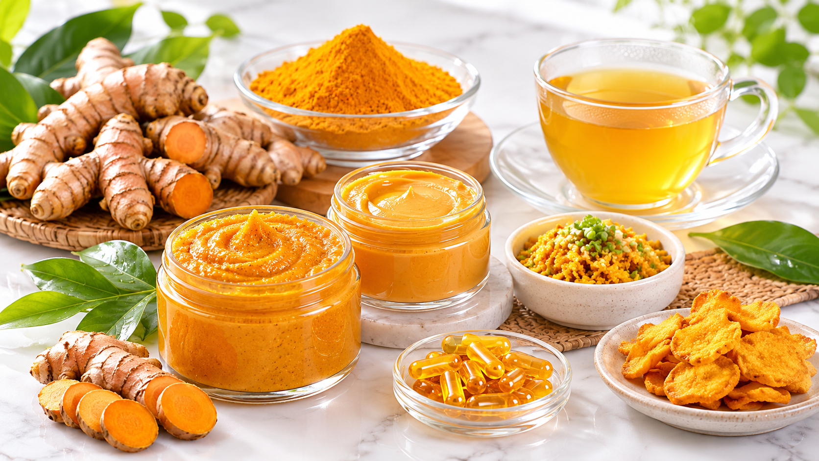 แป้งขมิ้นแท้ วัตถุดิบขมิ้นชันอเนกประสงค์ (Turmeric Flour / Curcuma longa) แป้งขมิ้นแท้ วัตถุดิบขมิ้นชันอเนกประสงค์ (Turmeric Flour / Curcuma longa)