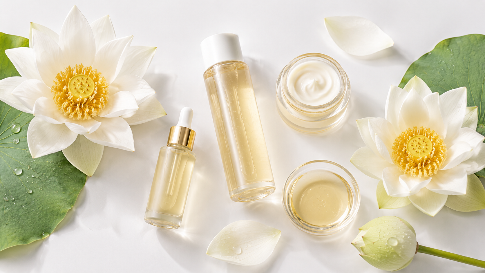 สารสกัดดอกบัวขาวชนิดน้ำ อุดมโพลีฟีนอล (White Lotus Extract)