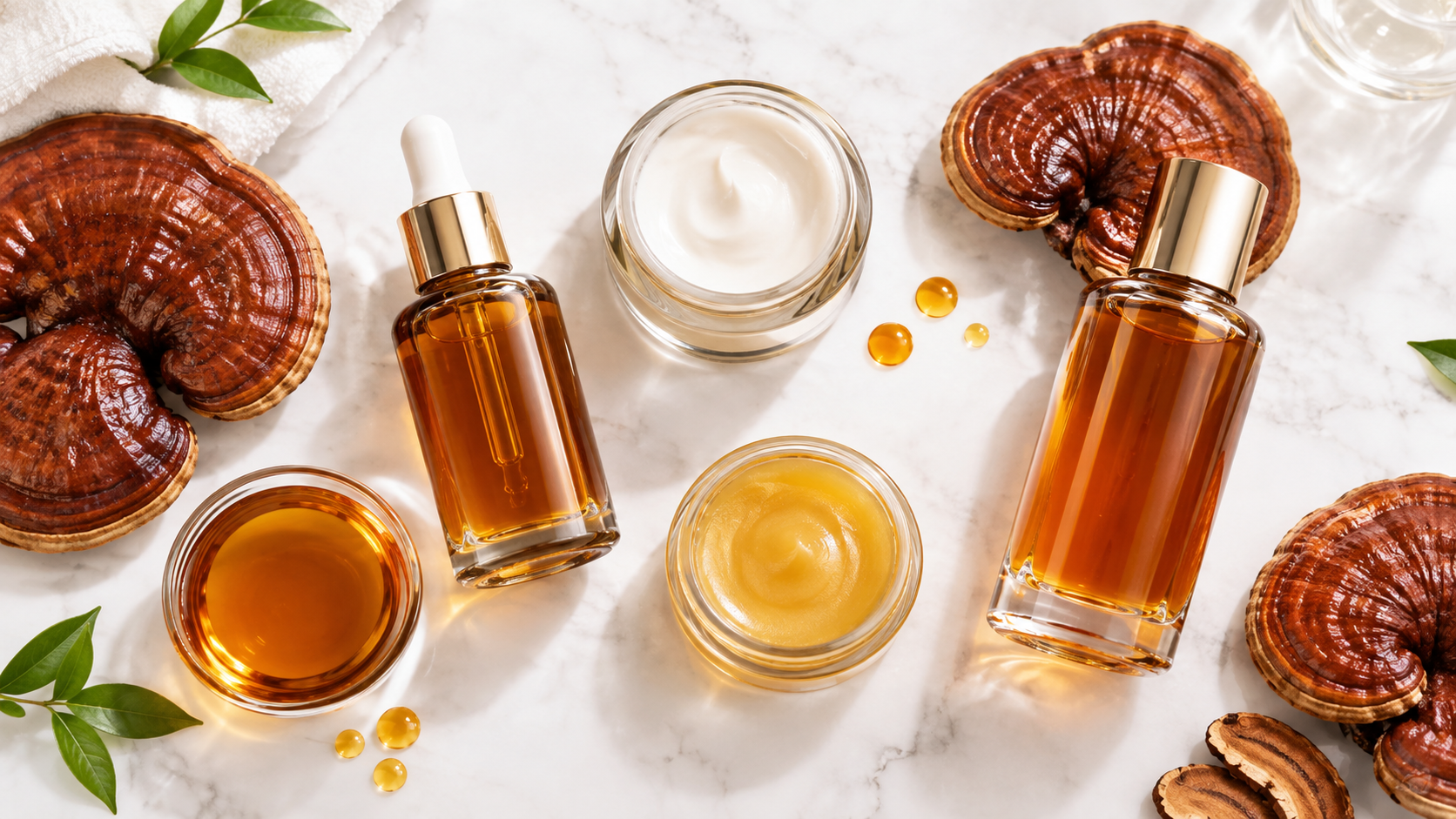 น้ำมันเห็ดหลินจือ อุดมเบต้ากลูแคนและพอลิแซ็กคาไรด์ (Reishi Oil / Ganoderma lucidum, β-Glucan NLT 20%) น้ำมันเห็ดหลินจือ อุดมเบต้ากลูแคนและพอลิแซ็กคาไรด์ (Reishi Oil / Ganoderma lucidum, β-Glucan NLT 20%)