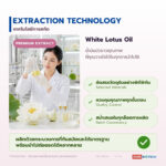 น้ำมันบัวขาว อุดมฟลาโวนอยด์ไกลโคไซด์ (White Lotus Oil / Nelumbo Flower Oil Extract)