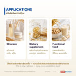 ผงรำข้าวบดละเอียด อุดมแกมมา-โอรีซานอลและวิตามินอี (Rice Bran Powder)