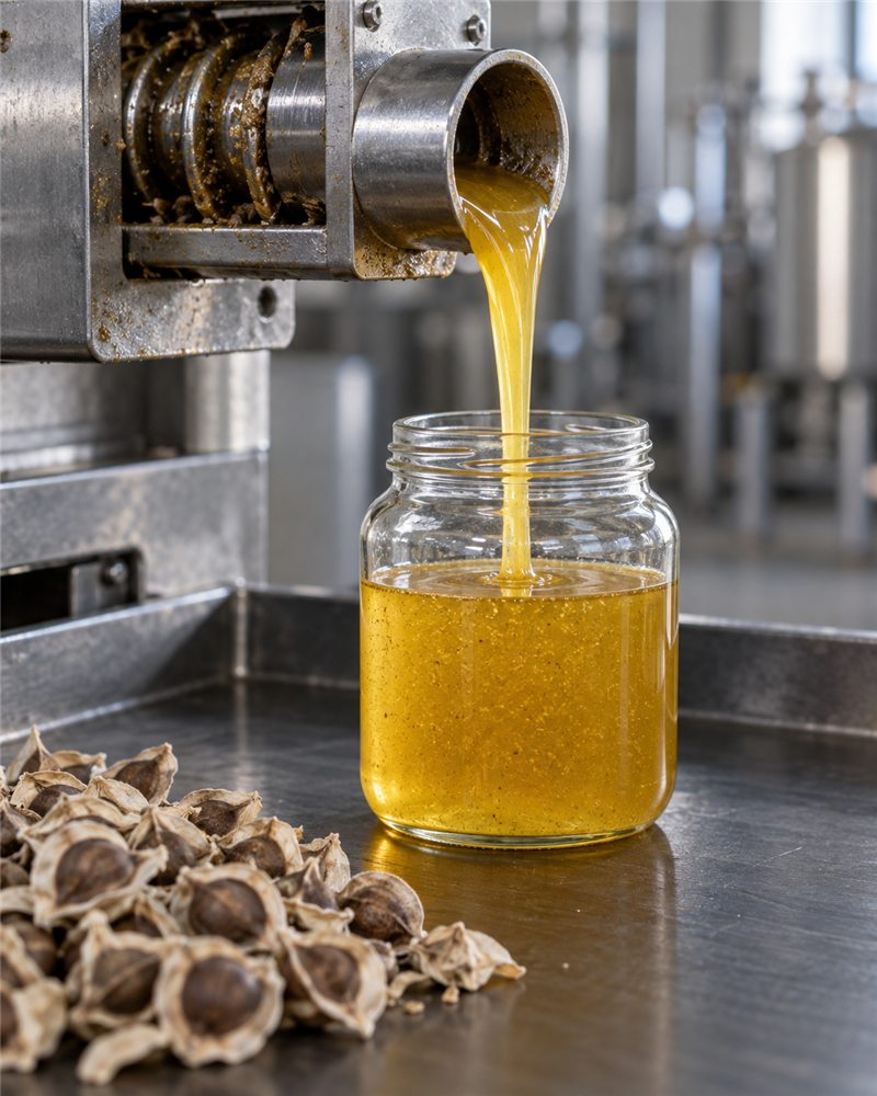 บริการบีบเย็น (Cold Press Extraction Service)
