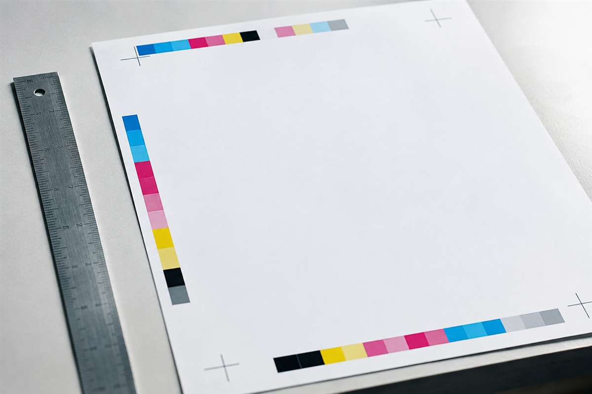 ปรู๊ฟฉลากและแถบสีก่อนพิมพ์