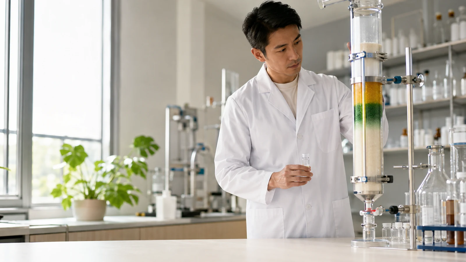 บริการทำให้บริสุทธิ์และเพิ่มความเข้มข้น (Purification & Concentration Service)
