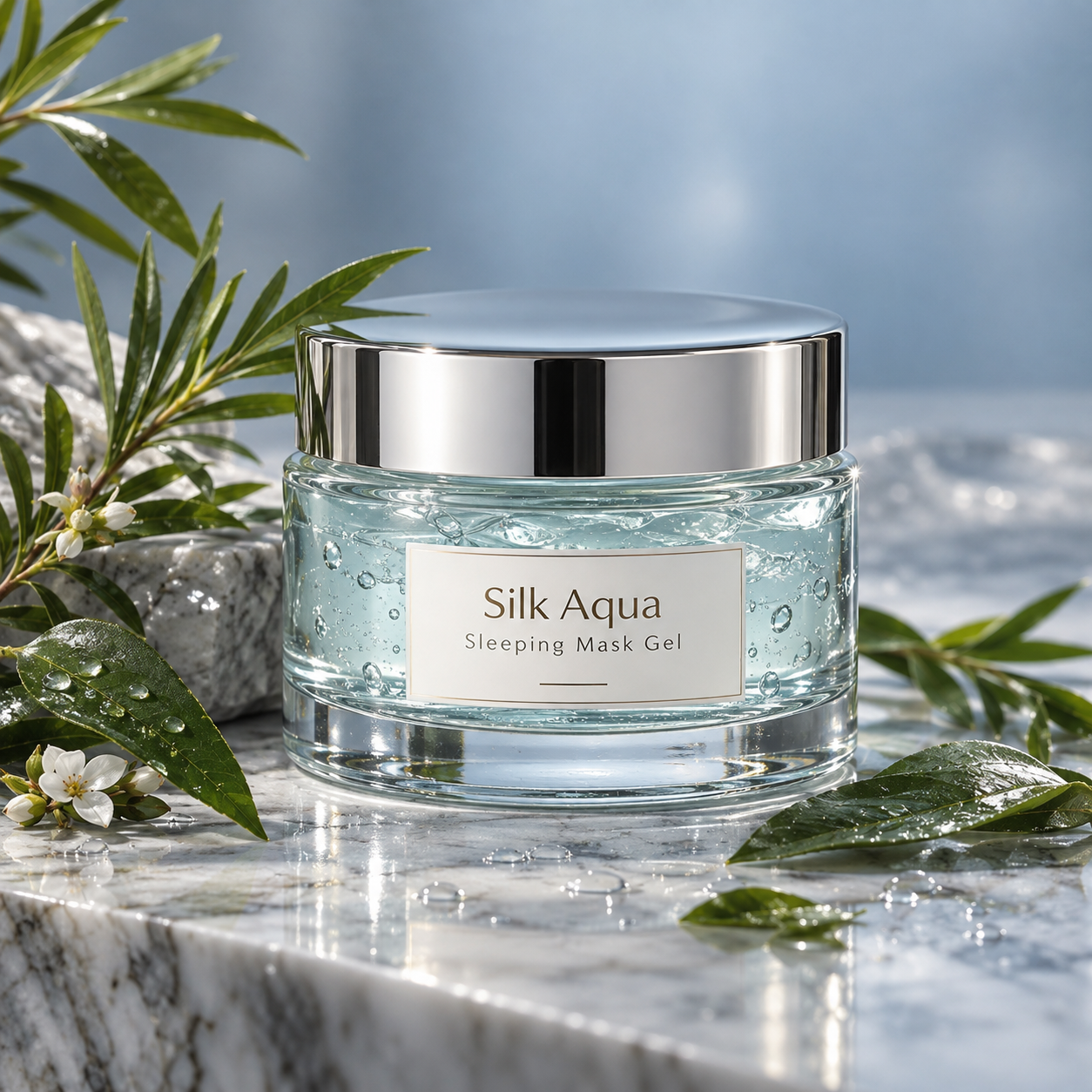 Silk Aqua Sleeping Mask Gel