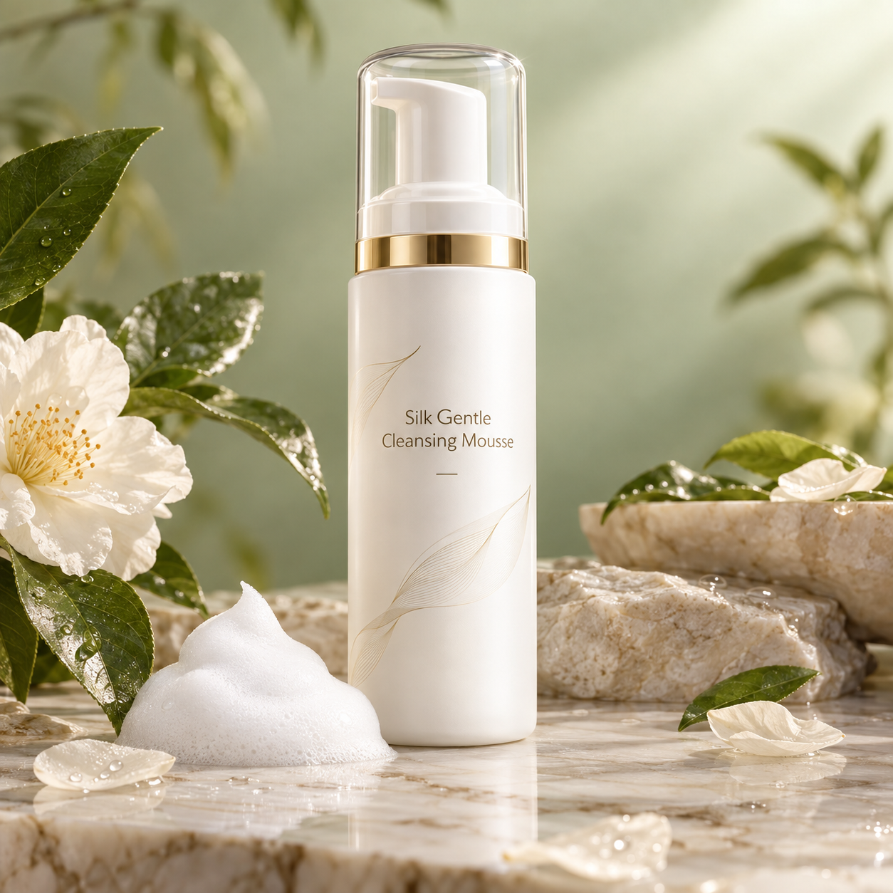 Silk Gentle Cleansing Mousse