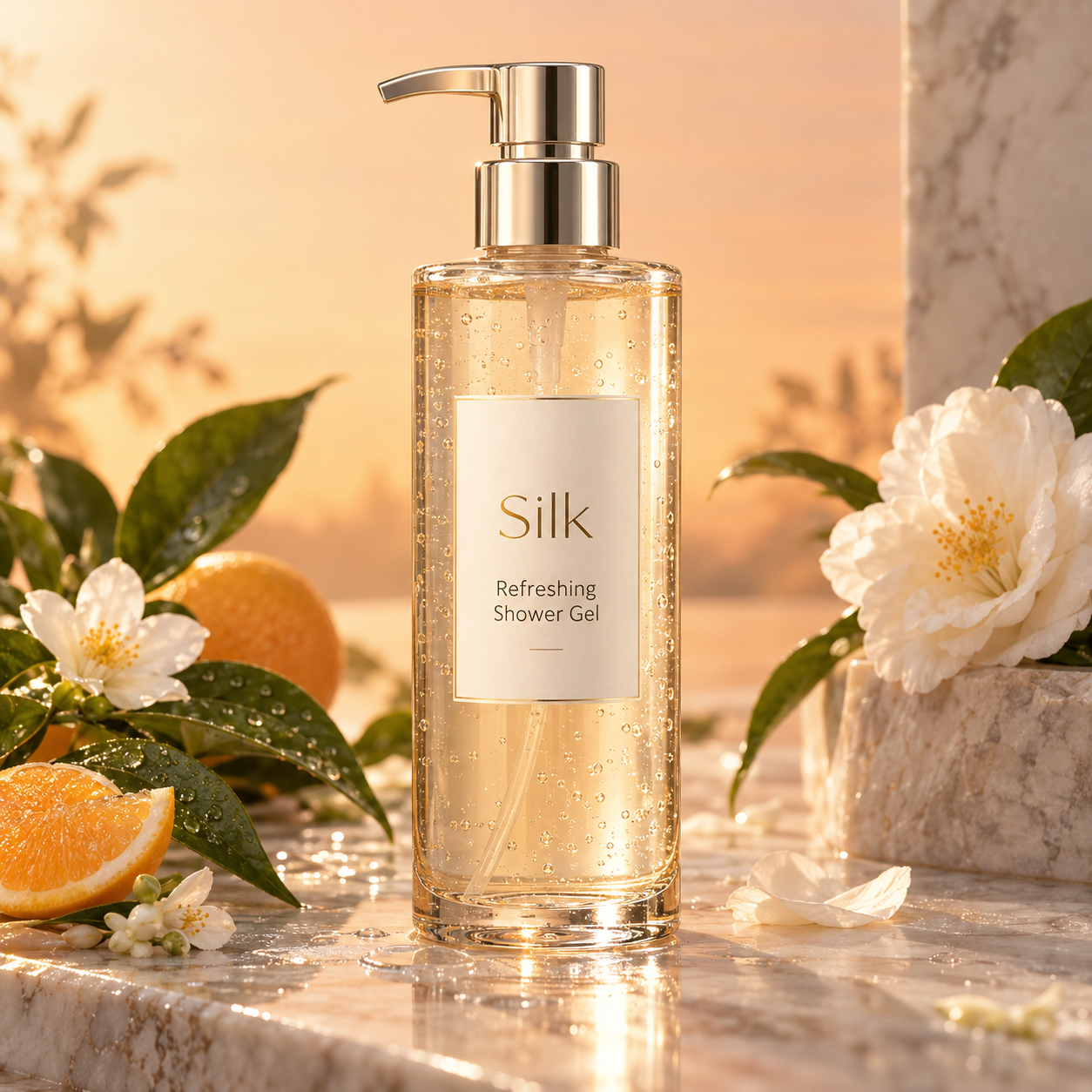 Silk Refreshing Shower Gel